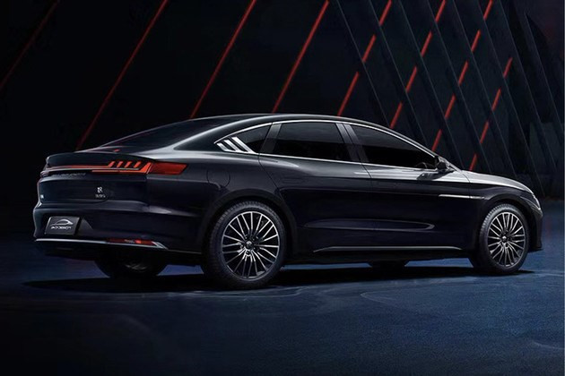 比亚迪汉ev正式下线国产纯电跑车最长续航里程605km