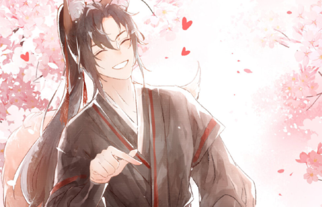 魏无羡和蓝忘机这对《魔道祖师》之中远近闻名的道侣不仅幸福的共度