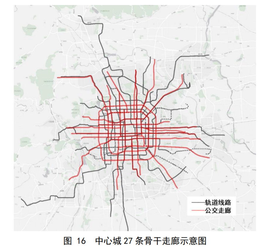 北京地面公交線網總規發佈!