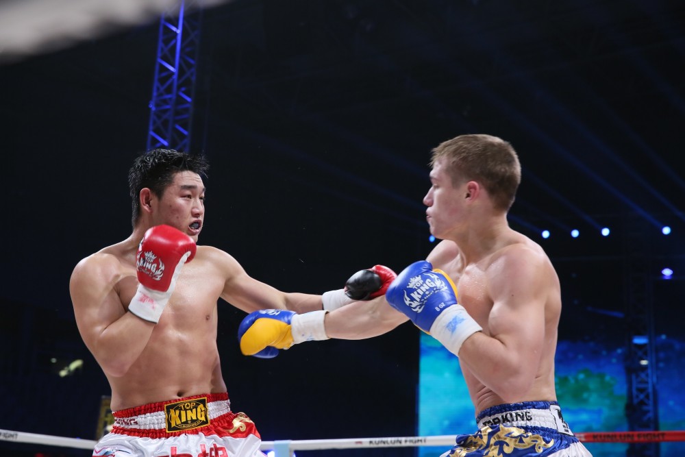 郑召玉最凶悍的一战暴力重拳ko俄罗斯牛仔