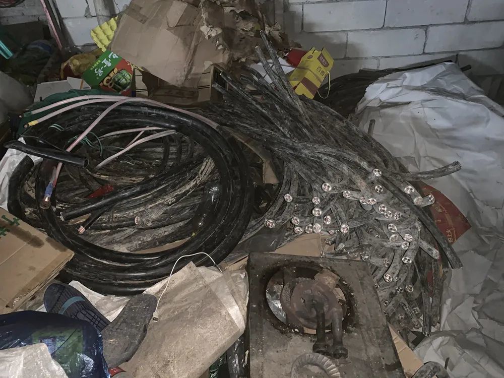 专偷工地电缆盗销团伙疫期钻空子河源警方一网打尽