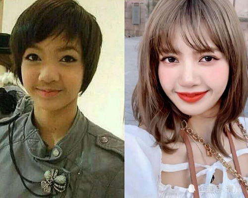 lisa出道前旧照曝光外貌颜值变化大注意这些细节你也可以变美