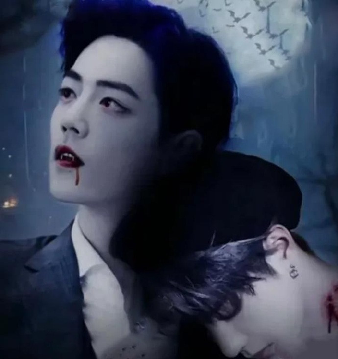 有种造型叫吸血鬼小鬼帅气杨洋高贵看到肖战太逼真了