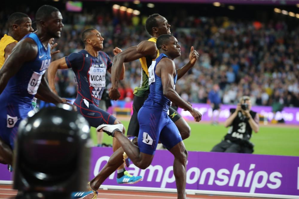 当今百米之王科尔曼有多强?终结博尔特45场连胜 60米包揽史上前4