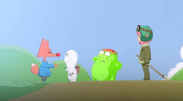 幸福小镇:第一集,可以吃掉木头的神秘白色生物