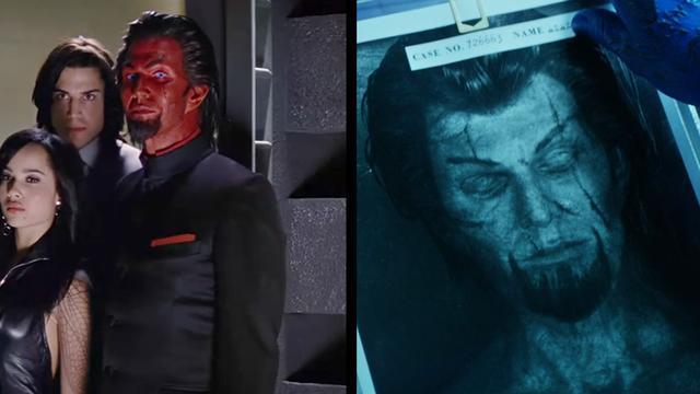 而照片中就有和白皇后一样,在《x战警:第一战》后跟随万磁王的红魔鬼