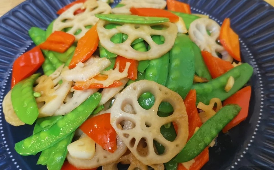 荷兰豆炒藕片吃货有秘方3号作品