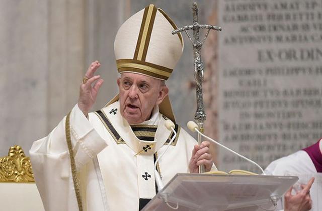 教皇方济各:上帝告诉我们,不要害怕病毒,不要屈服于恐惧