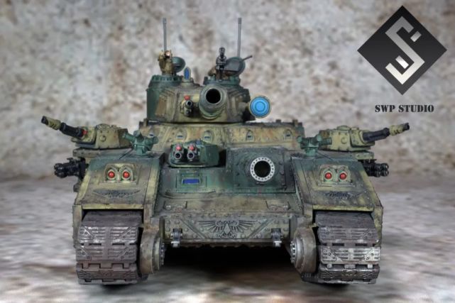 战锤40k 毒刃坦克,战锤涂装一点都不简单