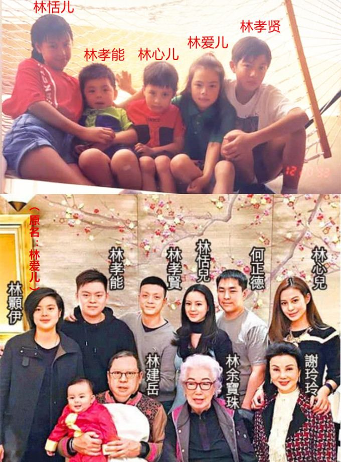 林建岳前妻年轻靓照罕曝光,气质不输王祖贤,与子女泳池开心合影