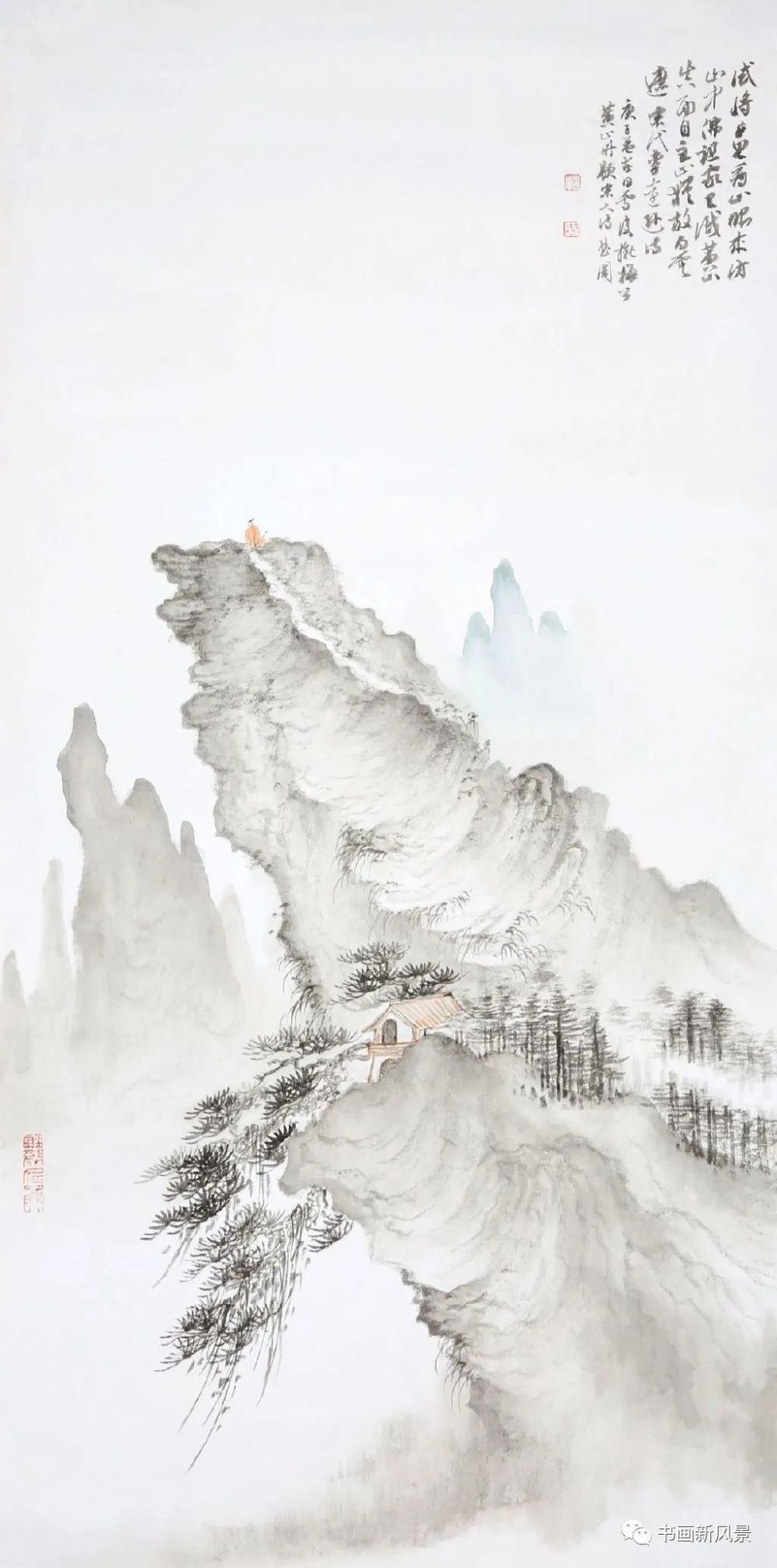 赏这山水画如入仙境