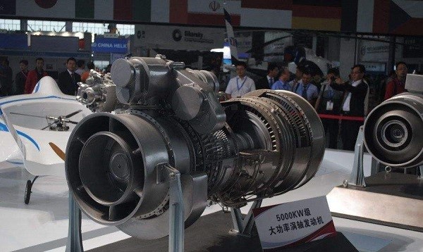 国产5000kw涡轴发动机也在发展之中