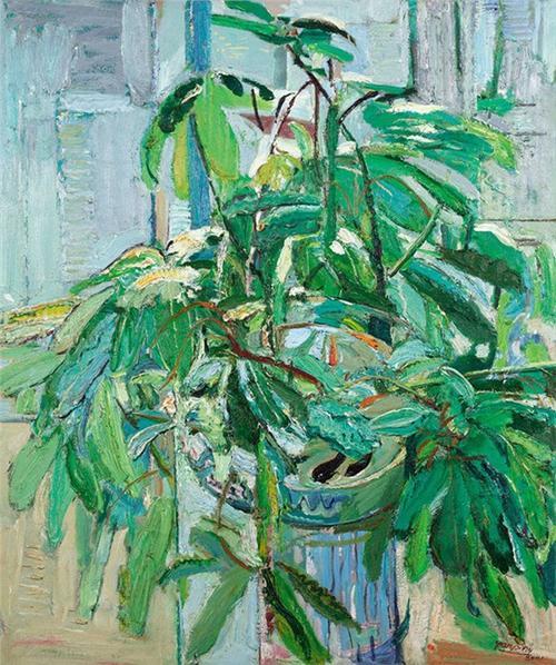 山东画家闫平:中央美院的抽象派画家,风格受马蒂斯和毕加索影响