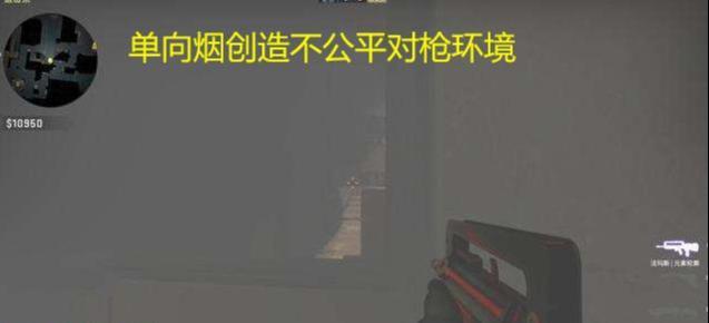 CSGO新手怎么做到不练枪法也能玩的开心？单向烟很重要
