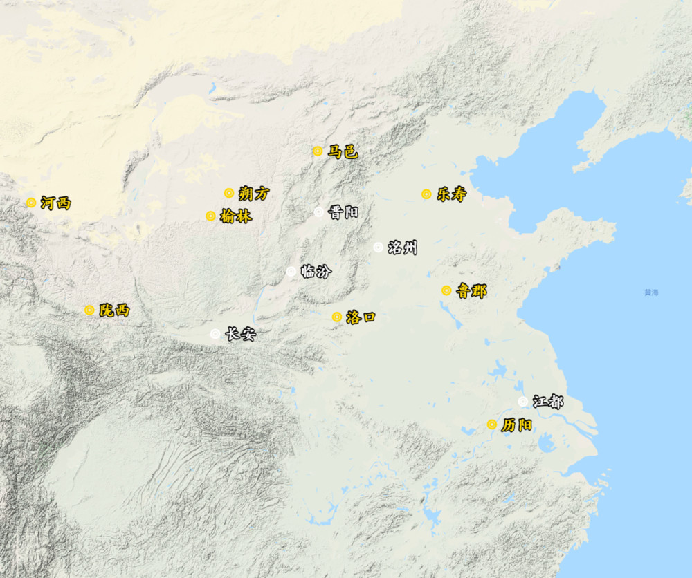 李密据洛口城称魏公窦建德据乐寿称王杜伏威率众起兵历阳李轨起兵河西