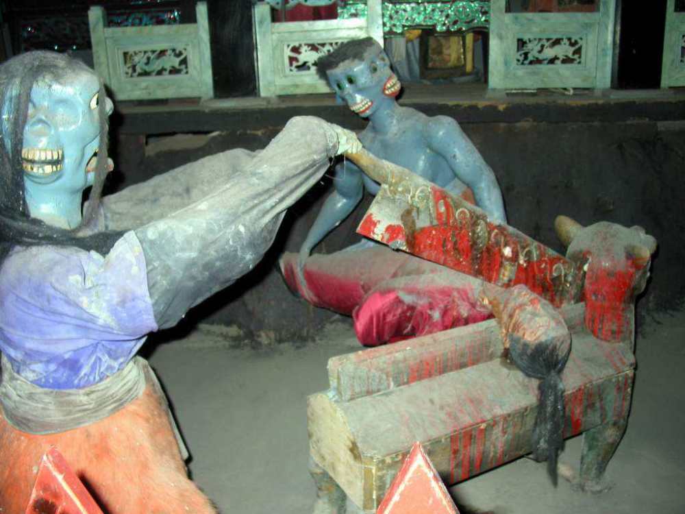 中国活着的鬼城游客慕名而来见阴曹地府却只能一笑而过