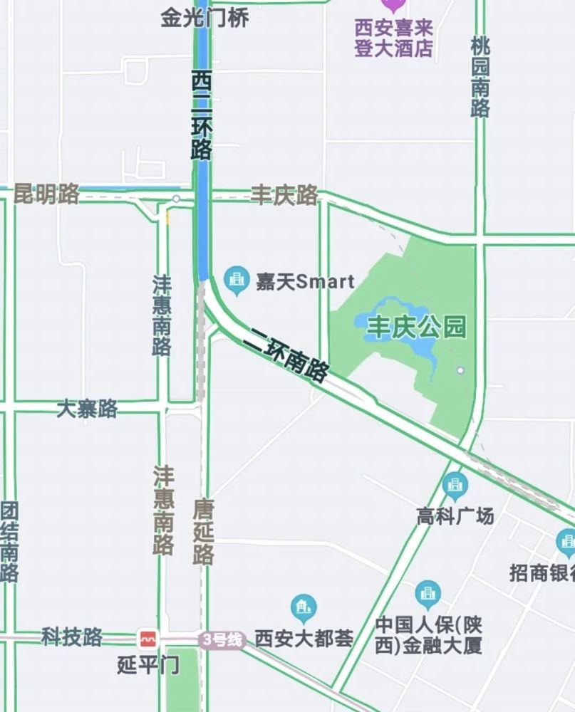 今天 西安西南二环立交项目唐延路至南二环实现双向通车 腾讯新闻
