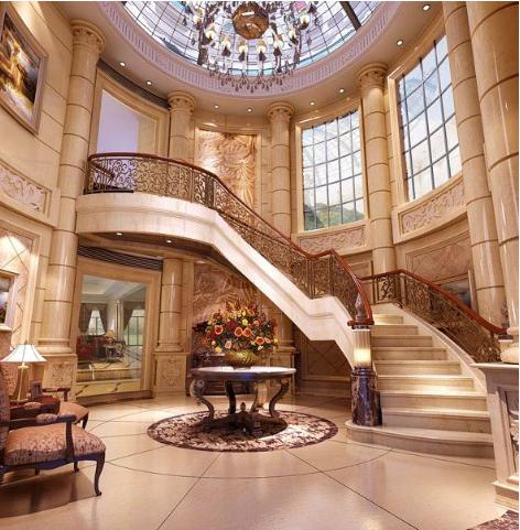 黄晓明青岛豪宅,奢华而不失古典韵味