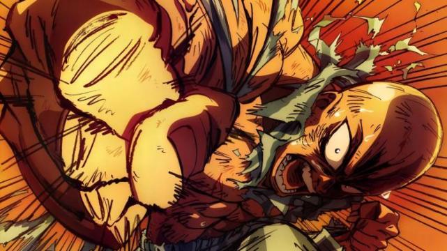 卤蛋超人琦玉氏,强者标配画风