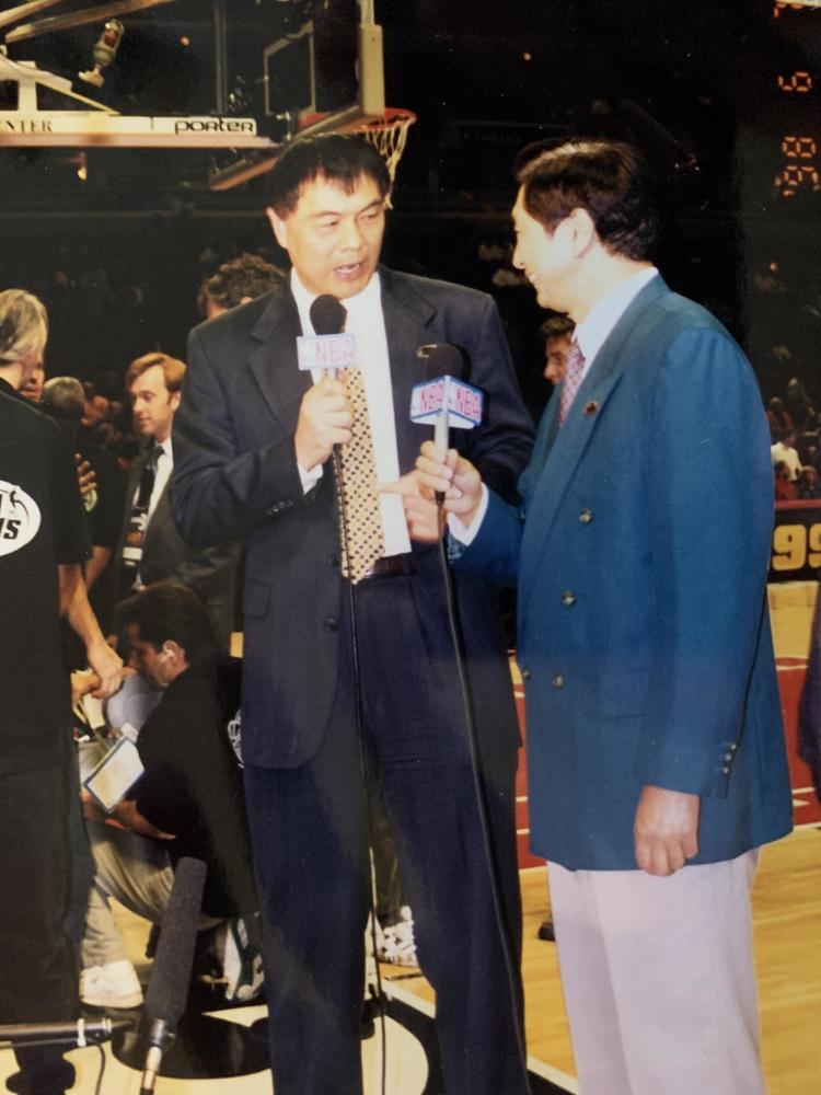 飞人会客厅张卫平独家口述他如何在现场见证乔丹的最后一投