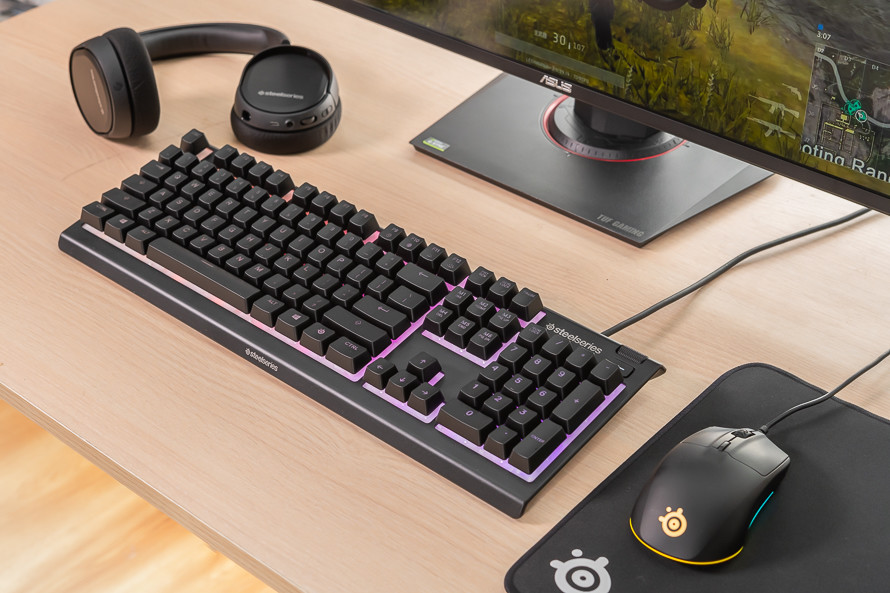 赛睿apex 3游戏键盘评测:继承旗舰设计的高性价比之作_腾讯新闻