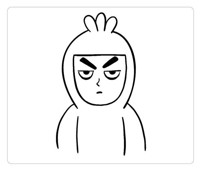 这样画刺客伍六七简笔画超简单