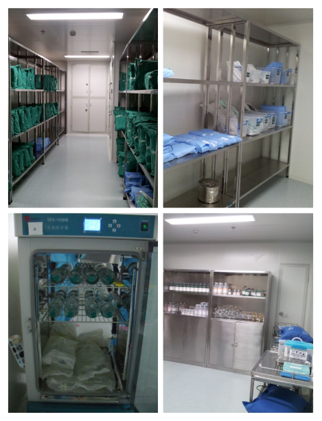 她带我来到更衣室,换好衣帽鞋,穿戴整齐后穿过缓冲间,进入限制区