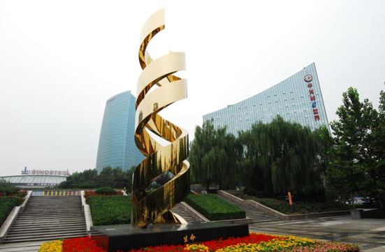 中关村"双螺旋"标志用空间换未来空间,是科学城北区发展的关键词.