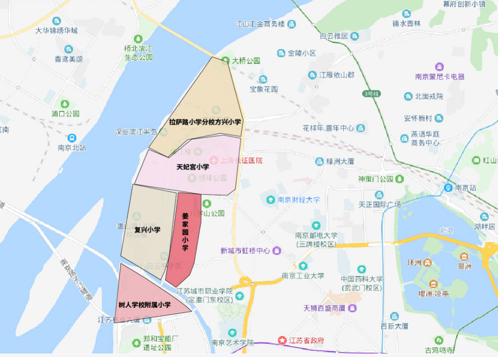 鼓楼滨江学区新进展世茂外滩新城配建学校最快今年九月投入使用