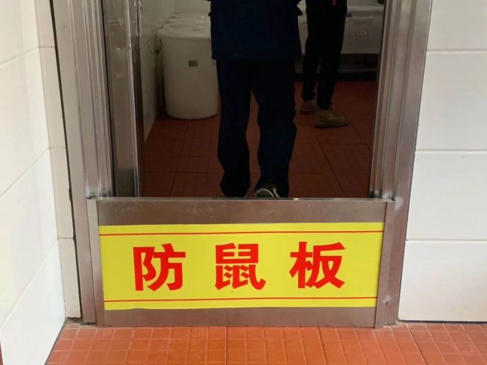 其他方面整体良好,储藏间按要求装有防鼠板,打饭的阿姨也都有佩戴口罩