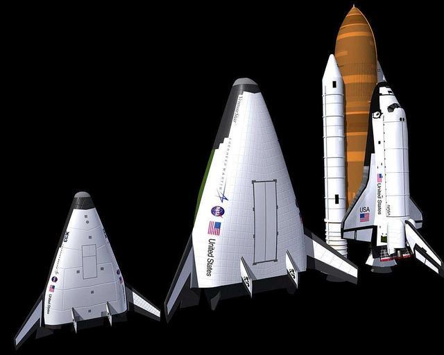 图为美国未来空天飞机计划想象图