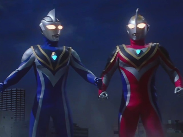 奥特曼中的红蓝组合你能想到几对