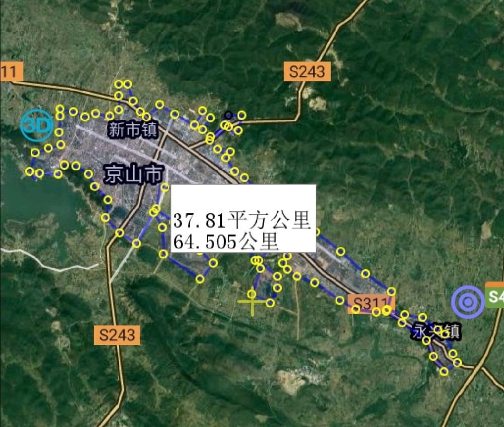 荆门市2区1县2市城区面积排名最大县城是世界长寿之乡你家乡第几呢