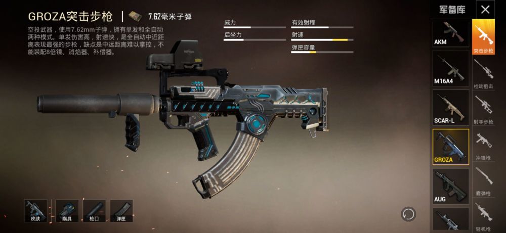 和平精英团竞模式用什么枪容易吃鸡？狗杂加M4是标配