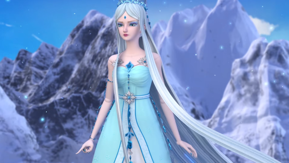 叶罗丽不同款式的冰公主动画高冷漫画精致我选最后一款