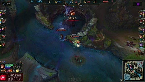 LPL春季赛：LNG自知进季后赛无望自BAN圣枪，以0-2输给RNG