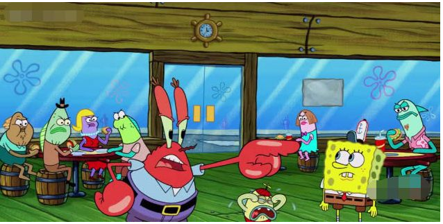 海绵宝宝:蟹堡王原来是家黑店!