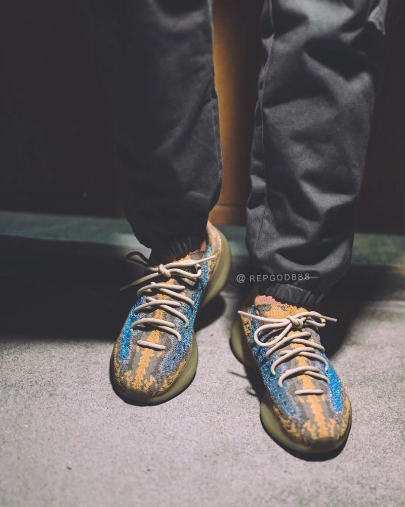 满天星yeezy380上脚照来了网友一言难尽