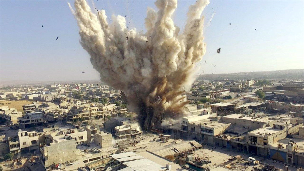 美国轰炸巴格达防空洞图片