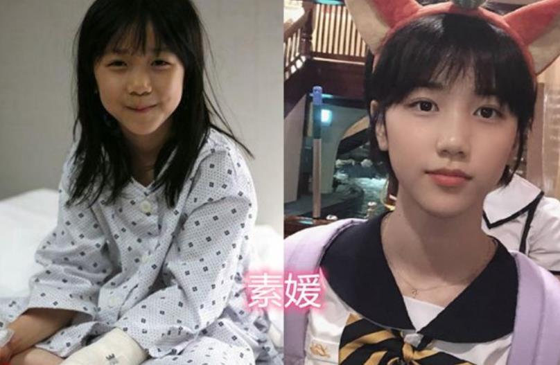 也是特别心疼剧情里面的小姑娘,而她的扮演者实际上叫做李甄,长大以后