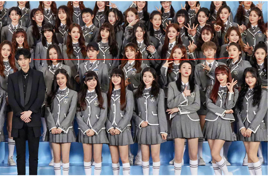 《青你2》合照蔡徐坤"巨人身高",申洁空气比心成亮点,后期太不给力!