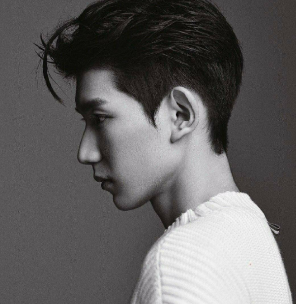 男星们的露额头侧脸照:王俊凯眉毛打洞一言难尽,易烊千玺油头太扣分!