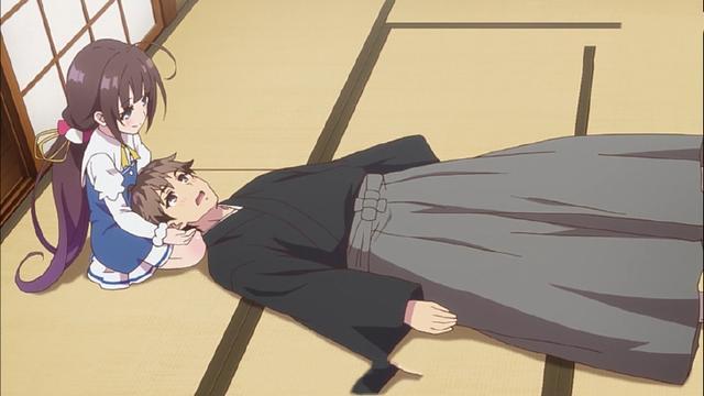 动漫中令人羡慕的膝枕,八一姥爷体面,和真绅士,悠哥最幸福