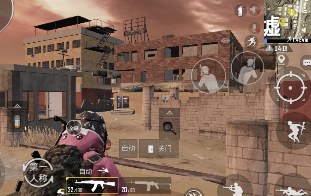 和平精英沙漠图废墟还有隐藏点位比城区安全还会刷新物资