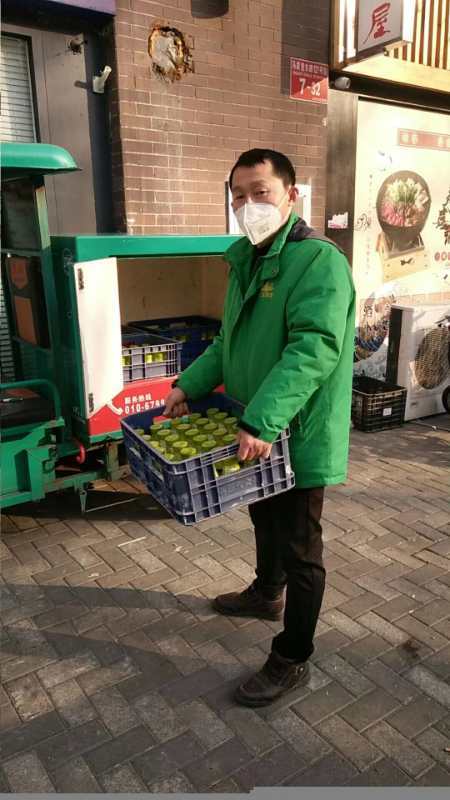 北京500多个奶站全复工鲜奶配送加速进小区