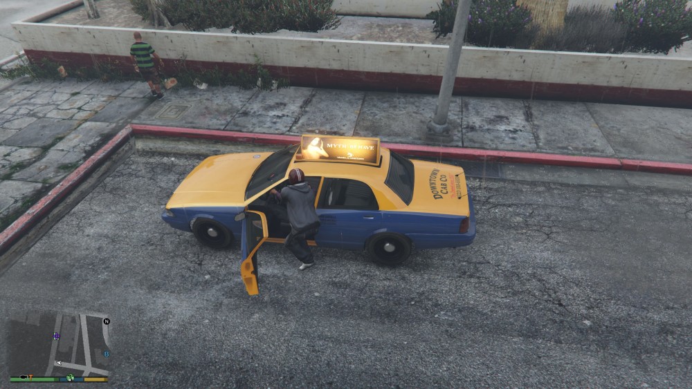 gta5:小富日记12-3,出租车小哥,辛苦辛苦!把车借我,你去休息