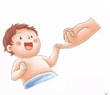 有没有下面这些原始反射 你很可能会见过这种反射 小婴儿摸到什么就会