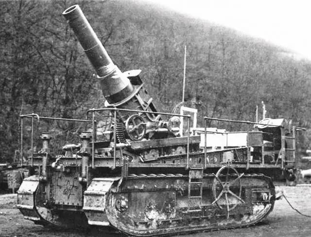 法国一战圣沙蒙194毫米自行火炮,二战诺曼底战役中还打过盟军