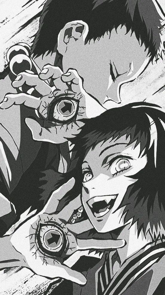 鬼灭之刃黑白人物回忆录