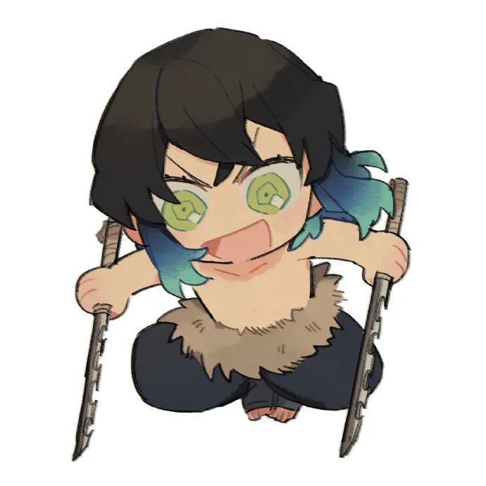 鬼灭之刃时透无一郎义勇好呆萌